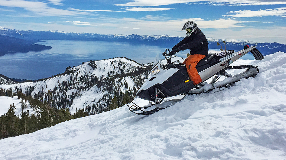 Snowmobiling in Lake Tahoe