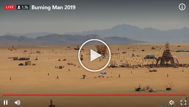 Burning Man Live Stream 2022