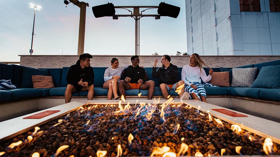 Get Cozy at These Fire Pits